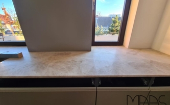 Satnierte Granit Arbeitsplatten Taj Mahal