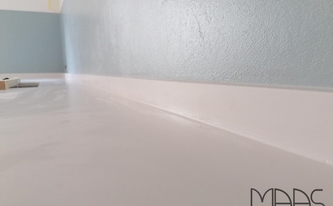 Suede Oberfläche der Silestone Arbeitsplatten und Wischleisten Blanco Zeus Extreme