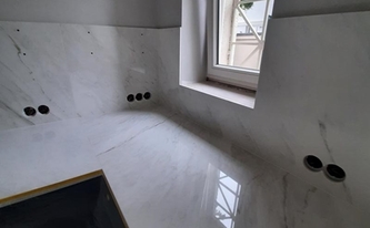 Polierte Keramik SapienStone Arbeitsplatten Premium White