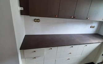 Laminam Arbeitsplatte Bruno mit Invisacook