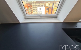Matte Level Keramik Arbeitsplatte Black Tinta Unita