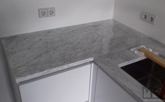 Marmor Arbeitsplatten Bianco Carrara C