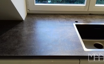 Neolith Arbeitsplatten Iron Grey in 2 cm Stärke