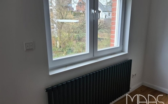 Porcelanosa Fensterbank Calacatta Gold in Köln montiert