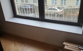 Silestone Fensterbänke Iconic White in Köln montiert