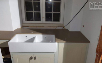 Caesarstone Platte poliert