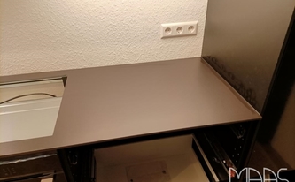 Neolith Arbeitsplatten Nero in 1,2 cm Stärke