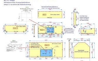 Arbeitsplatten Projekte - Produktionsplan