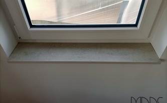 Lunar Dekton Fensterbank in Meckenheim montiert