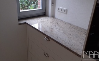 Granit Arbeitsplatte Astoria Ivory