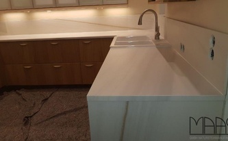Keramik SapienStone Rückwände Bianco Lasa