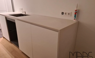 Caesarstone Arbeitsplatte 4011 Coldburst Concrete in 1,3 cm 