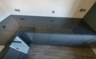 Polierte Granit Arbeitsplatten Steel Grey