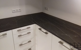 Natural (matt) Oberflächen der Keramik SapienStone Arbeitsplatten Pietra Grey