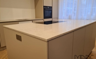 Caesarstone Arbeitsplatte 6131 Bianco Drift in 2 cm