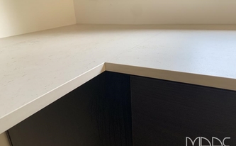 UltraMatt Oberflăche der Dekton Arbeitsplatten Danae