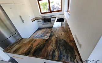 Moderne Naturstein Arbeitsplatten - Granit Arbeitsplatten Fusion