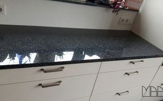 Polierte Granit Arbeitsplatten Royal Black