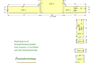 Zeichnung der Rückwände in Ruppichteroth