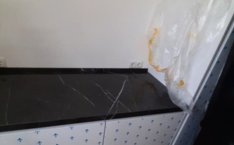 Level Keramik Arbeitsplatte Imperial Black Select in Sankt Augustin montiert