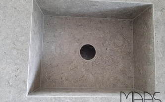 Dekton Arbeitsplatte VK03 Grigio mit Unterbauspüle