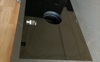 Ceranfeld in der Silestone Arbeitsplatte Ethereal Dusk