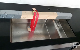 Unterbauspüle in der Silestone Tao Arbeitsplatte