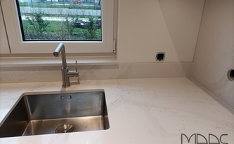 Silestone Wischleisten Eternal Calacatta Gold