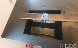 Granit Arbeitsplatte Nero Assoluto Zimbabwe mit Unterbauspüle