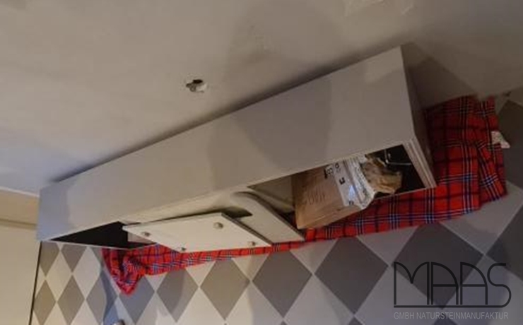 Berlin Kensho Silestone Waschtisch und Rückwand