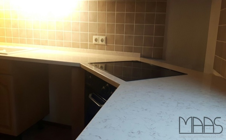 Aufmaß, Lieferung und Montage - Berlin Phoenix Silestone Arbeitsplatten