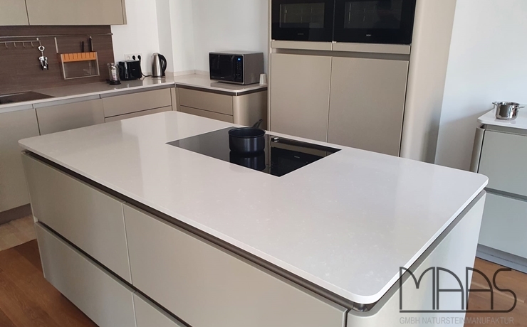 Berlin Yukon Silestone Arbeitsplatte