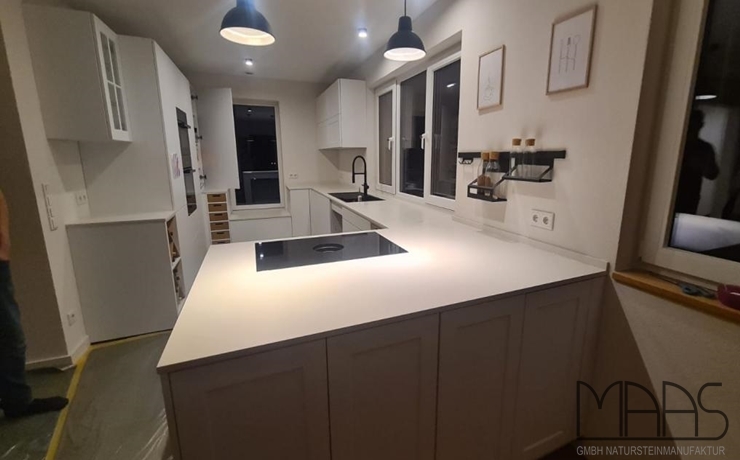 Besigheim Zenith Dekton Arbeitsplatten und Wischleisten