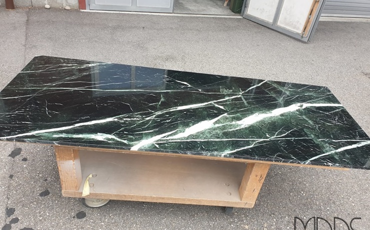 Biel Veria Green Marmor Tischplatte