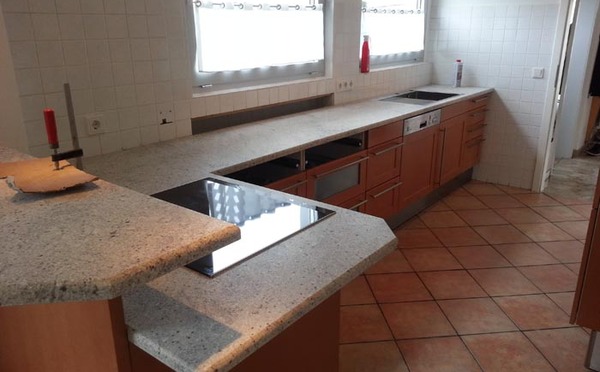 Bielefeld Kashmir White Granit Arbeitsplatten