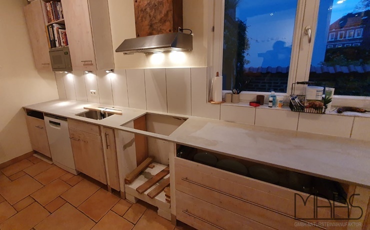 Bonn 4043 Primordia Caesarstone Arbeitsplatten