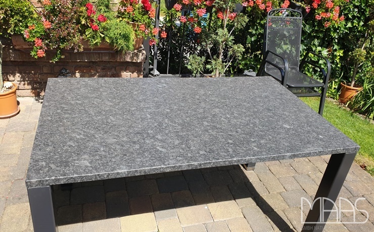 Bornheim Steel Grey Granit Tischplatte