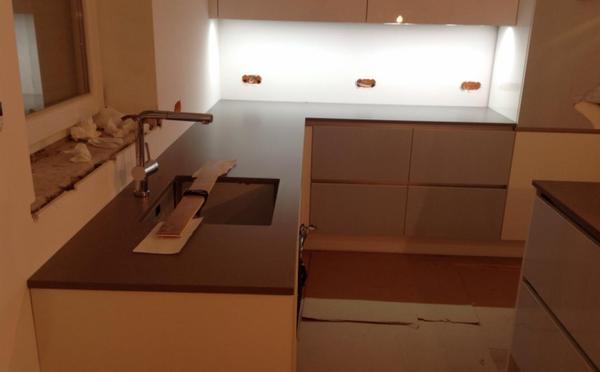 Dortmund Gris Expo Silestone Arbeitsplatte