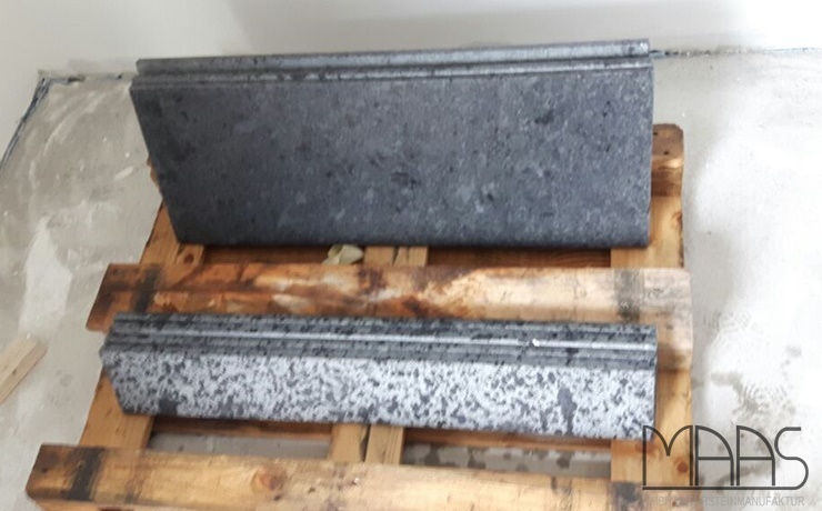 Lieferung - Dortmund Steel Grey Granitplatten