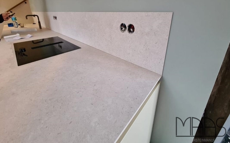 Düsseldorf Nebbia Dekton Arbeitsplatten und Rückwände