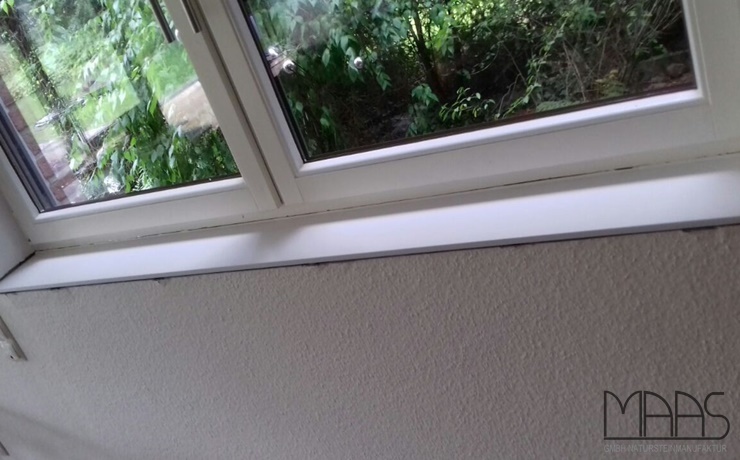 Aufmaß, Lieferung und Montage - Grevenbroich Blanco Zeus Extreme Silestone Fensterbänke