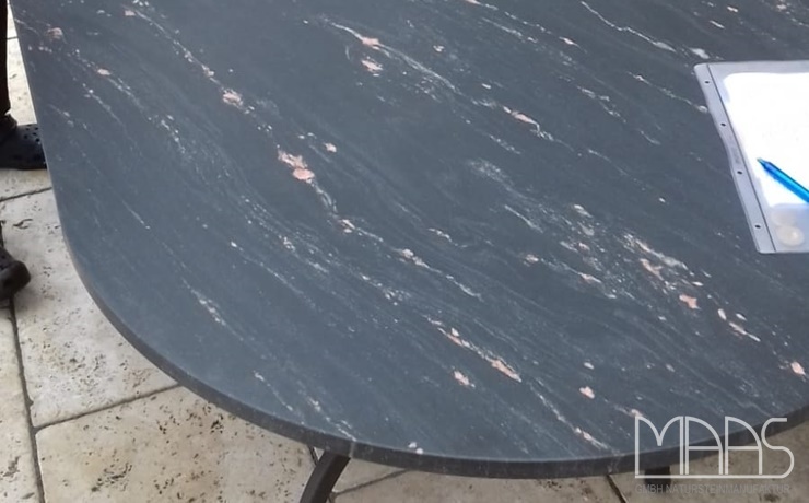 Grünwald Porto Rosa Granit Tischplatte