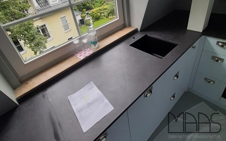 Hamburg Fossil Dekton Arbeitsplatten