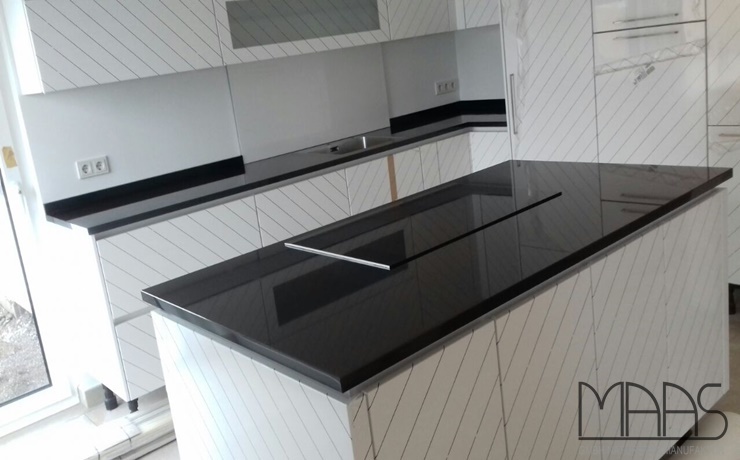 Kempten Devil Black Granit Arbeitsplatten