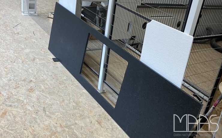 Koblenz Krishna Black Granit Arbeitsplatten