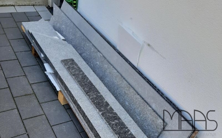 Köln Azul Noche Granit Treppen und Podest