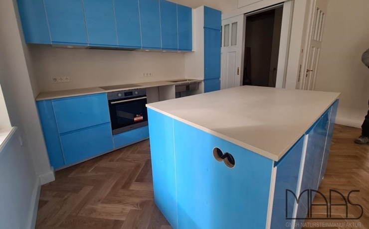 Köln IKEA Küche mit Aeris Dekton Arbeitsplatten
