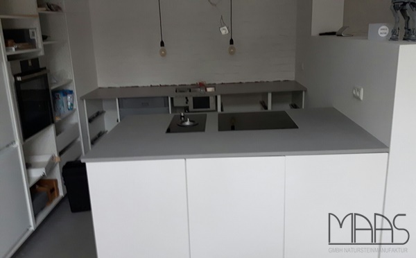 Aufmaß, Lieferung und Montage - Köln Kensho Silestone Arbeitsplatten