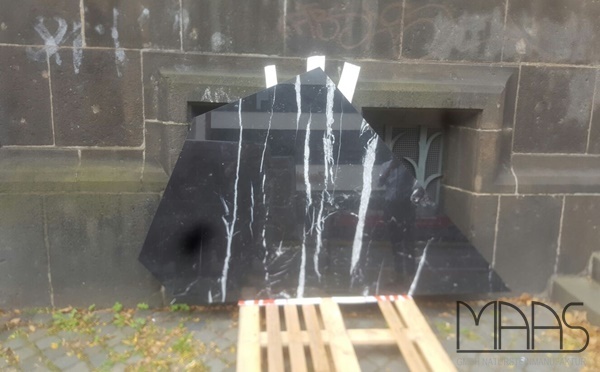 Köln Nero Marquina Marmor Arbeitsplatte