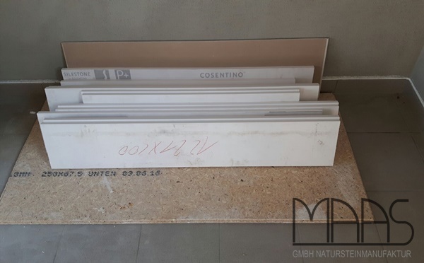 München Blanco Zeus Extreme Silestone Fensterbänke